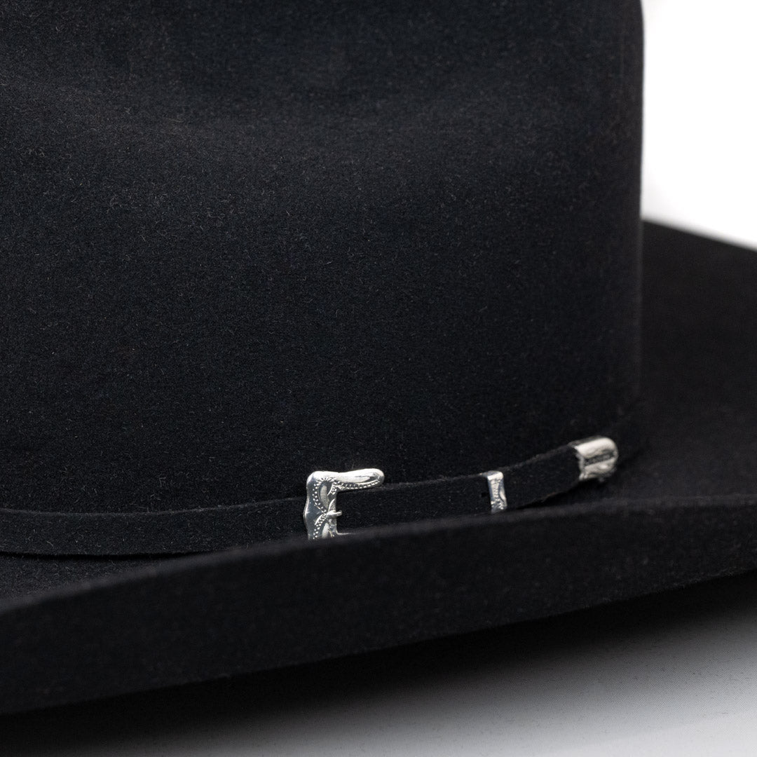 Resistol 20X Black Gold Fur Felt Cowboy Hat