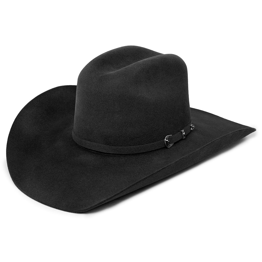 Chapeau de cowboy en feutre de fourrure Justin Bent Rail Dylan 6X