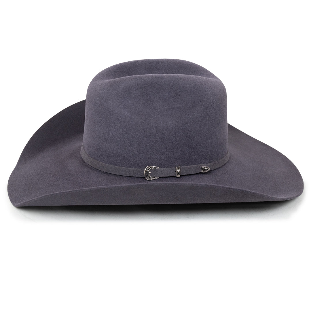 Justin Bent Rail Kermit 6X Fur Felt Cowboy Hat