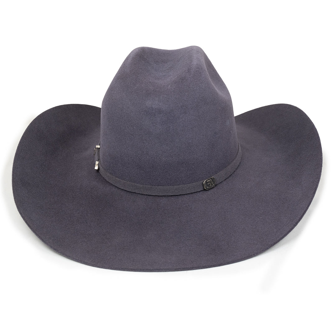 Justin Bent Rail Kermit 6X Fur Felt Cowboy Hat