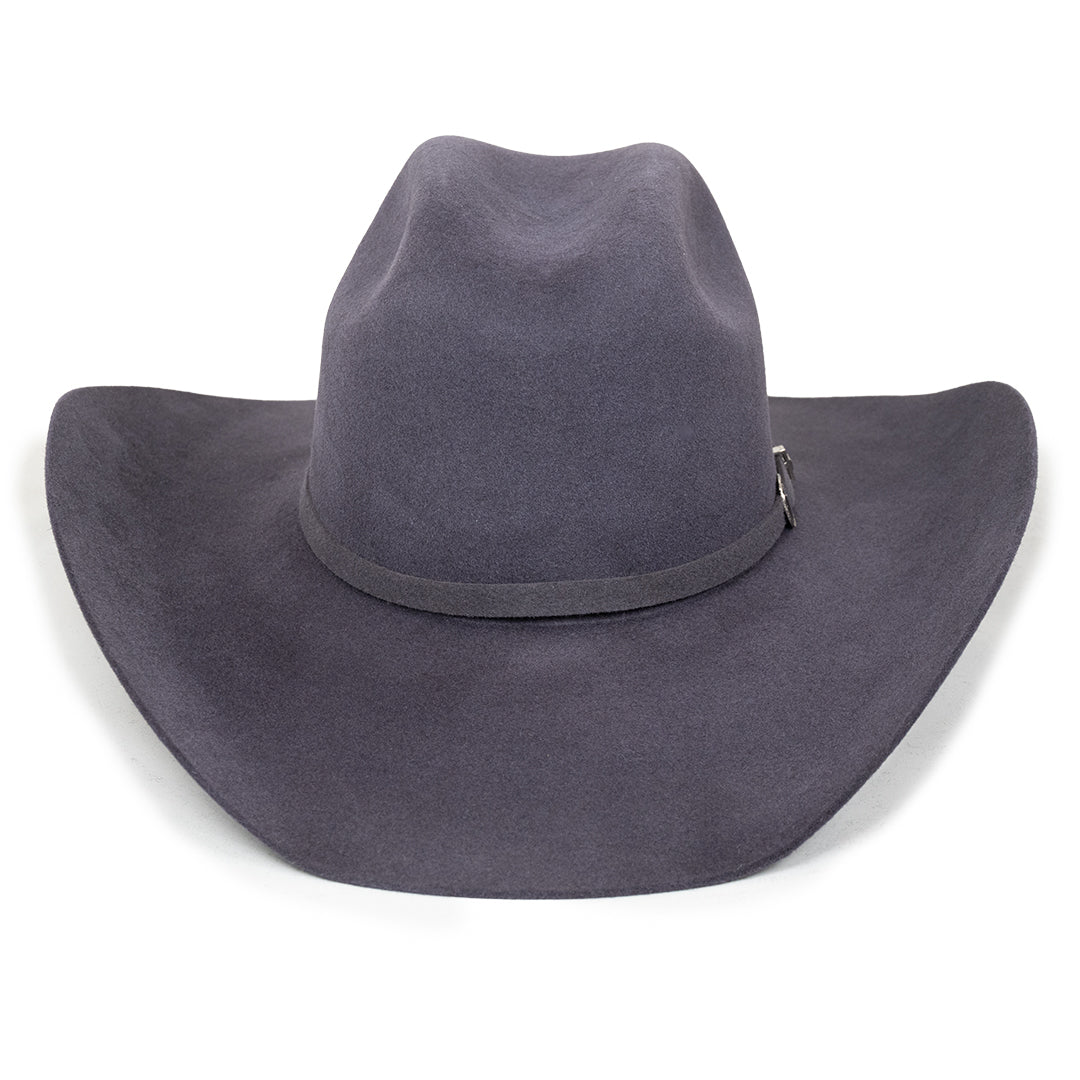 Justin Bent Rail Kermit 6X Fur Felt Cowboy Hat