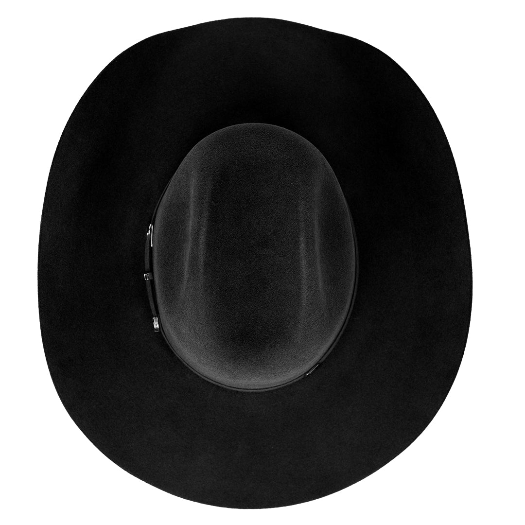 Chapeau de cowboy en feutre de fourrure Justin Bent Rail Dylan 6X