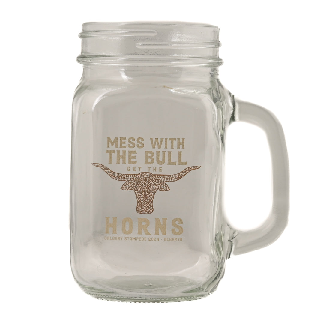 Calgary Stampede Mason Mug Mess Bull