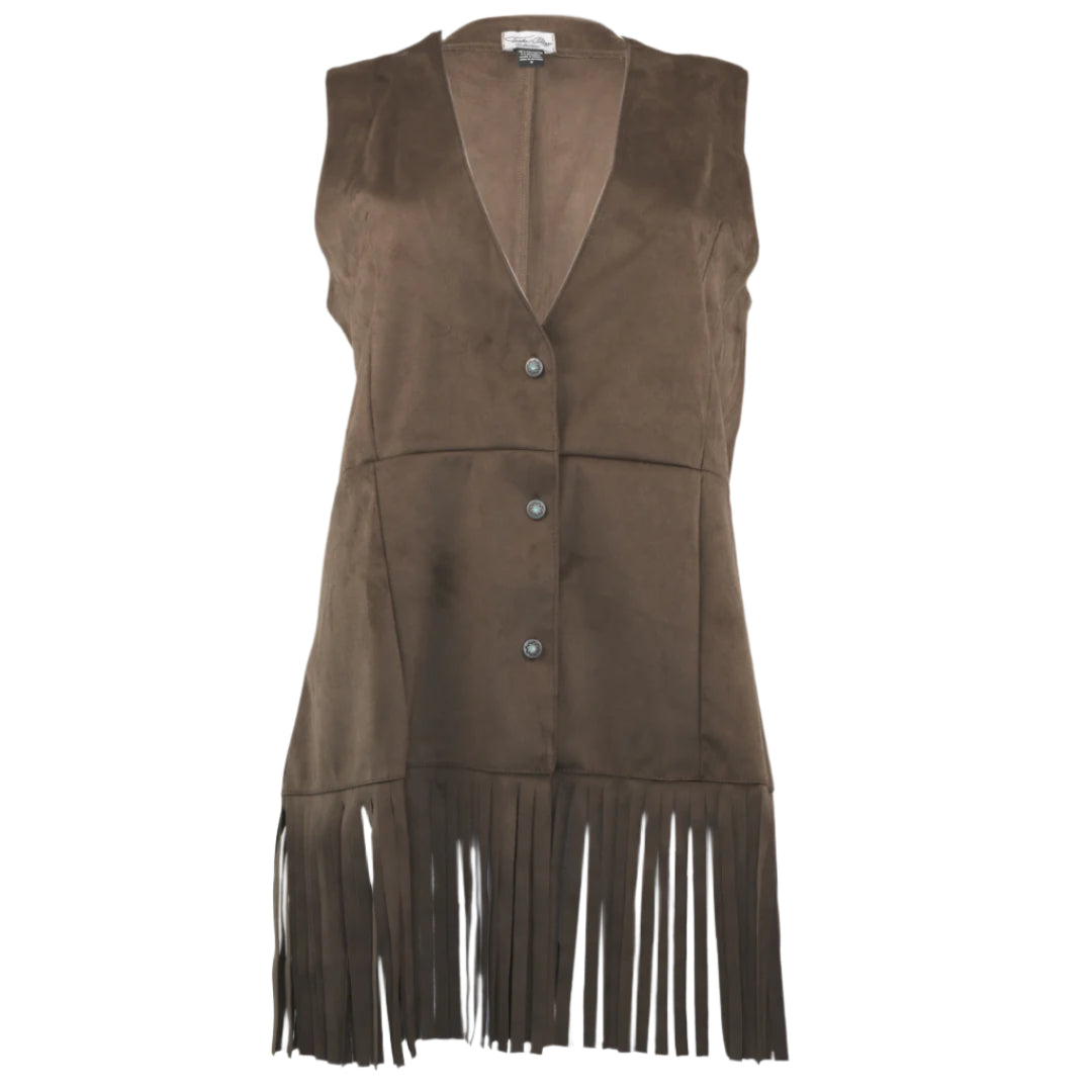 Tasha Polizzi Women's Shannon Faux Suede Vest