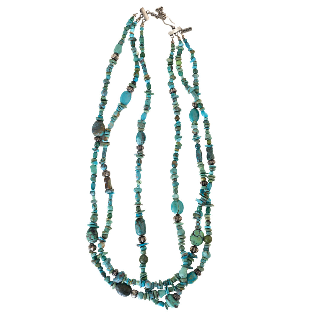Paige Wallace 3 Strand 24"-26" Necklace
