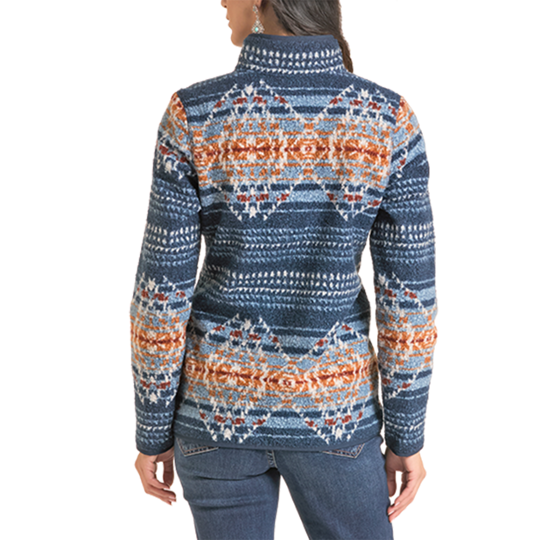 Powder River Outfitters Pull Imprimé Bordure pour Femme