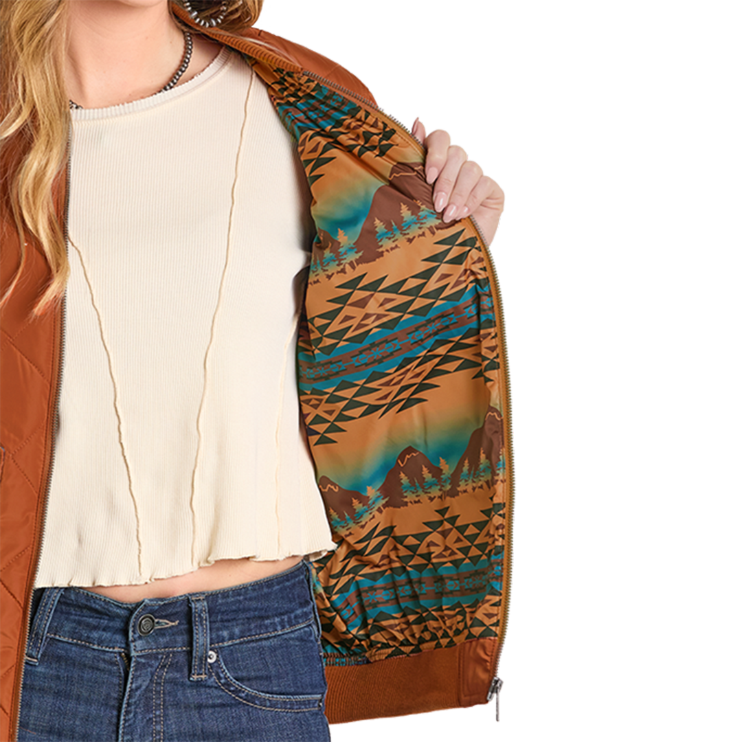Veste berbère aztèque Powder River Outfitters pour femme