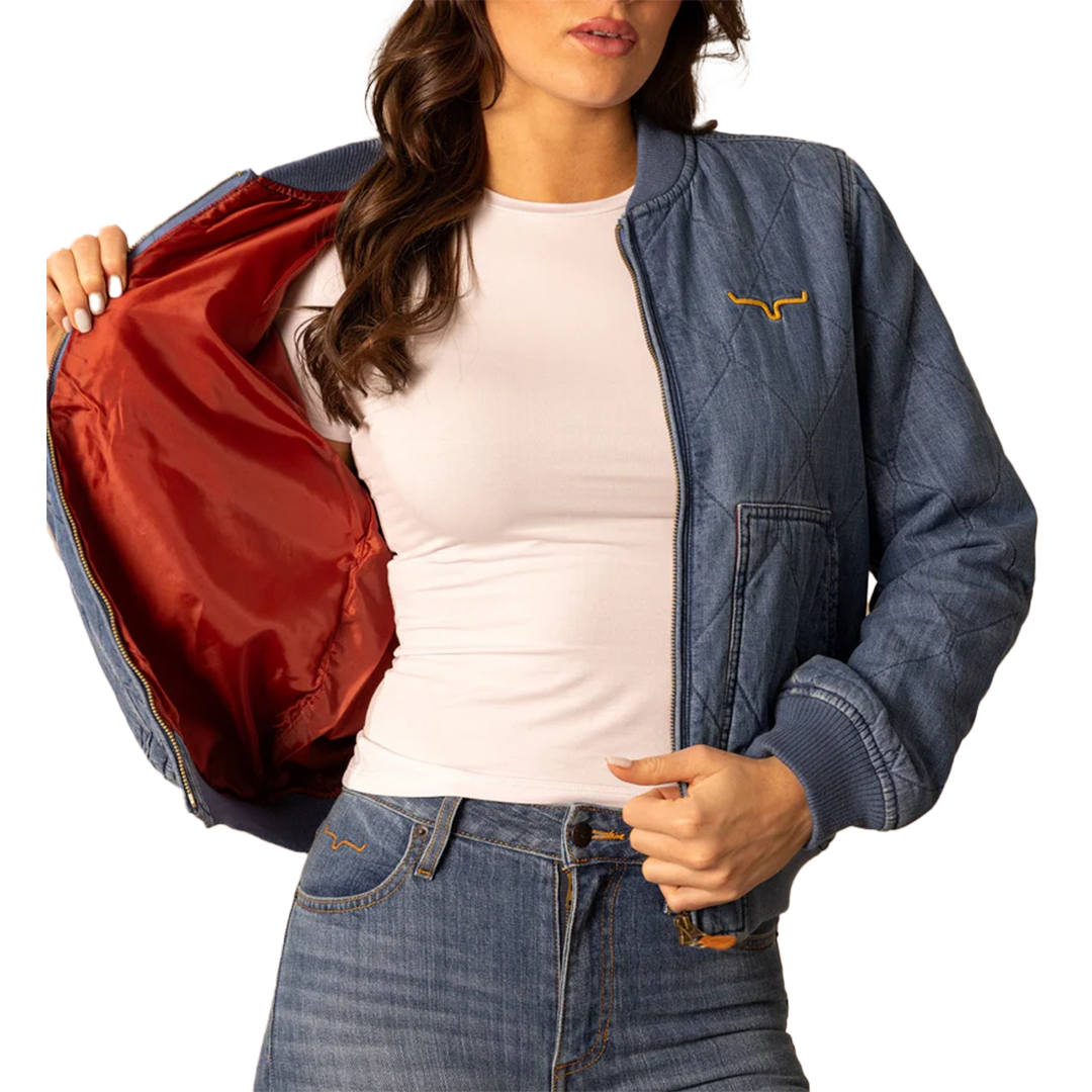 Kimes Ranch Women's Marino Bomber Jacket