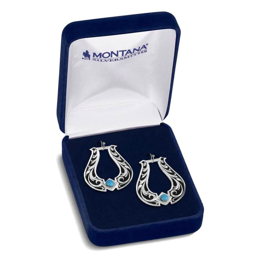 Montana Silversmith's Women's Callie's Turquoise Trail Earrings