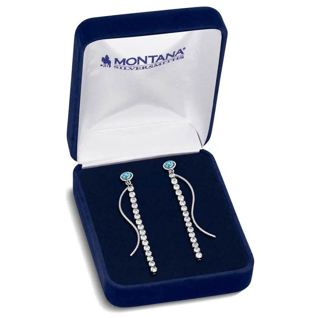 Boucles d'oreilles Regal Rider pour femme de Montana Silversmith's