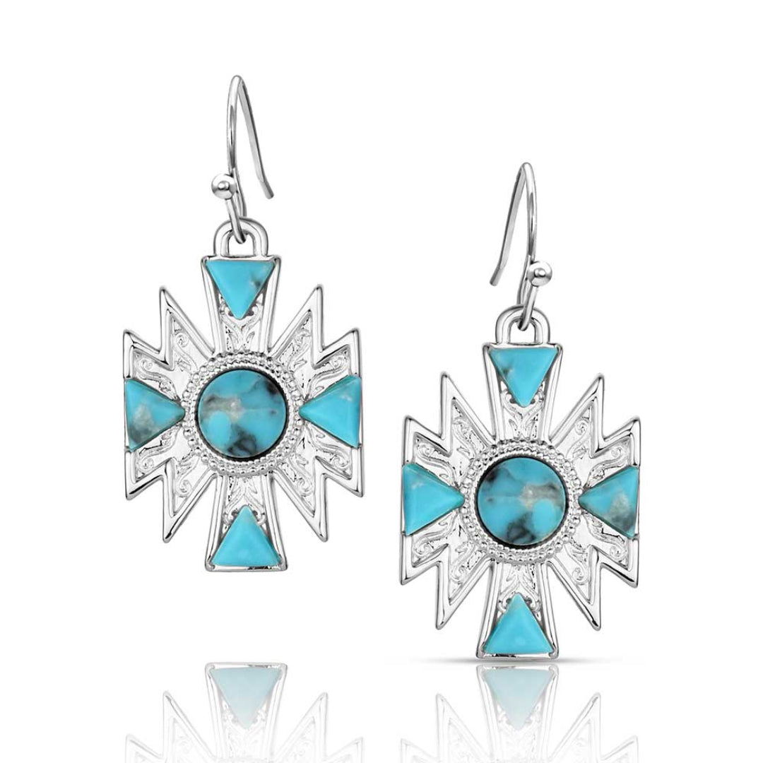 Boucles d'oreilles Regal Rider pour femme de Montana Silversmith's