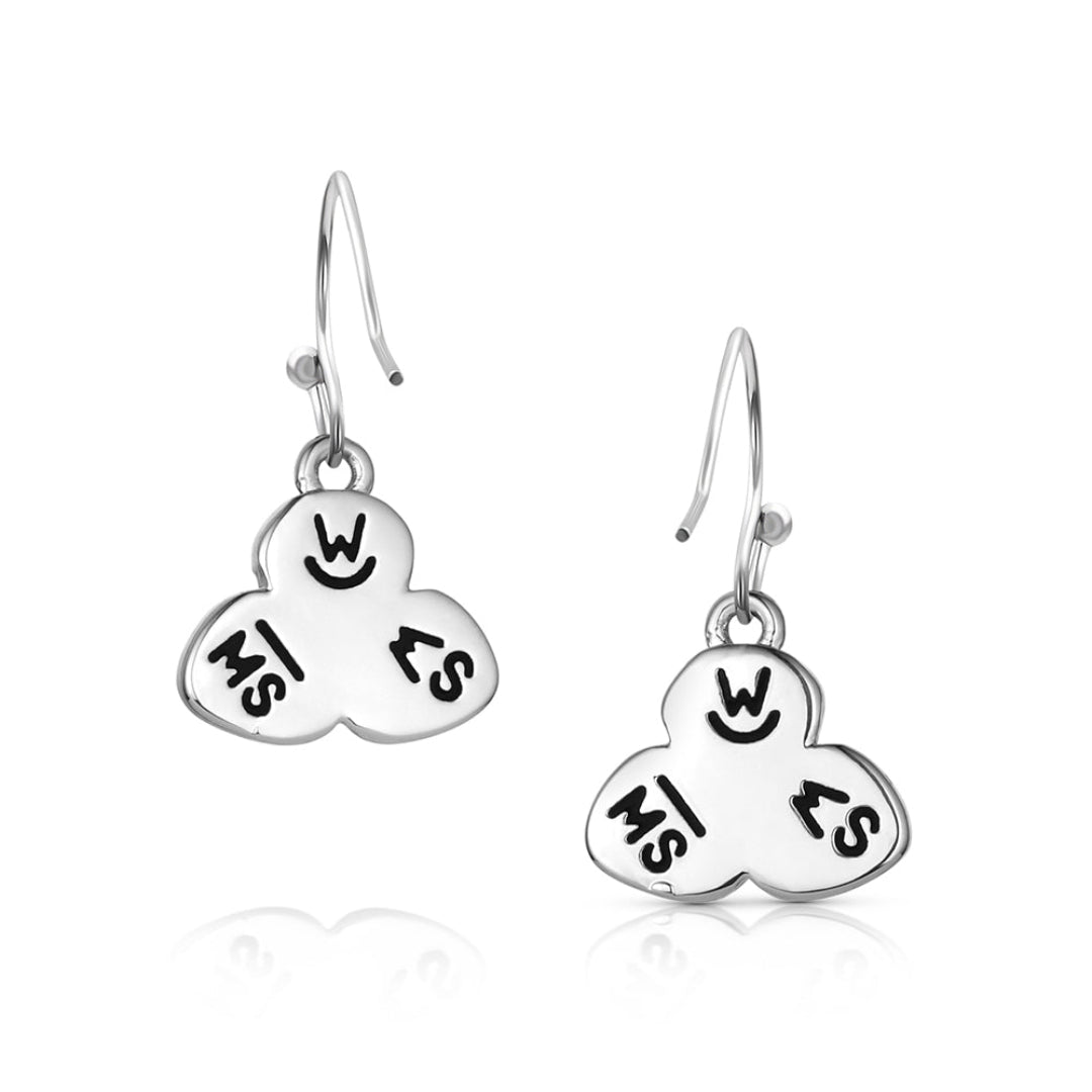 Boucles d'oreilles Regal Rider pour femme de Montana Silversmith's