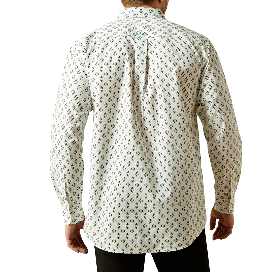 Ariat Men's Geometric Print Long Sleeve Button Shirt