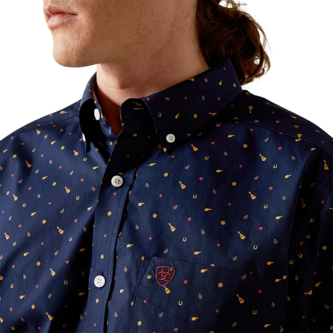 Ariat Men's Wrinkle Free Long Sleeve Button Shirt