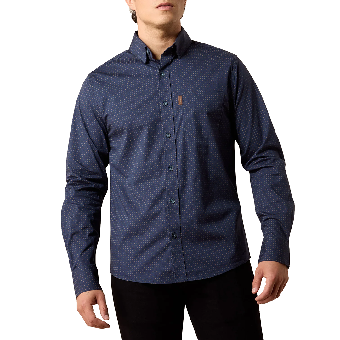 Ariat Men's Maxx Modern Long Sleeve Button Shirt