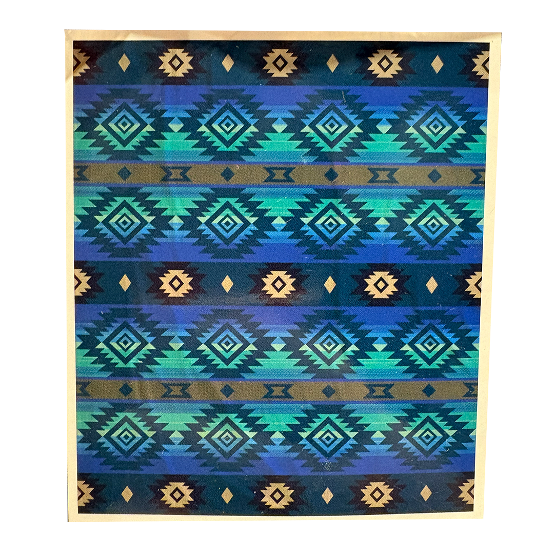 Nativo Aztec Flannel Throw Blanket