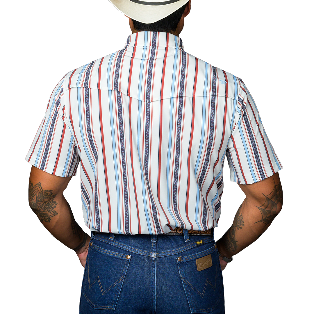 Ferrell Men's The Brooks Short Sleeve Snap Shirt