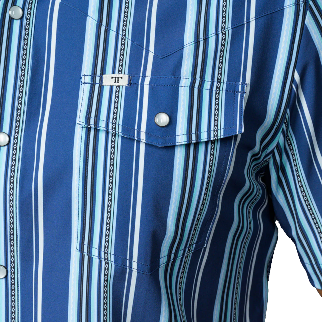 Ferrell Men's The James Short Sleeve Snap Shirt