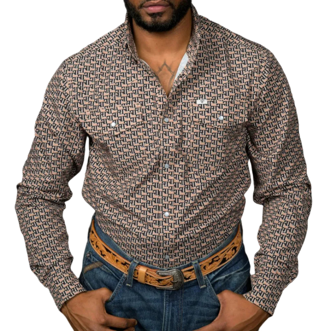 Chemise boutonnée à manches courtes Ariat Pro Series Cal Classic Fit pour homme