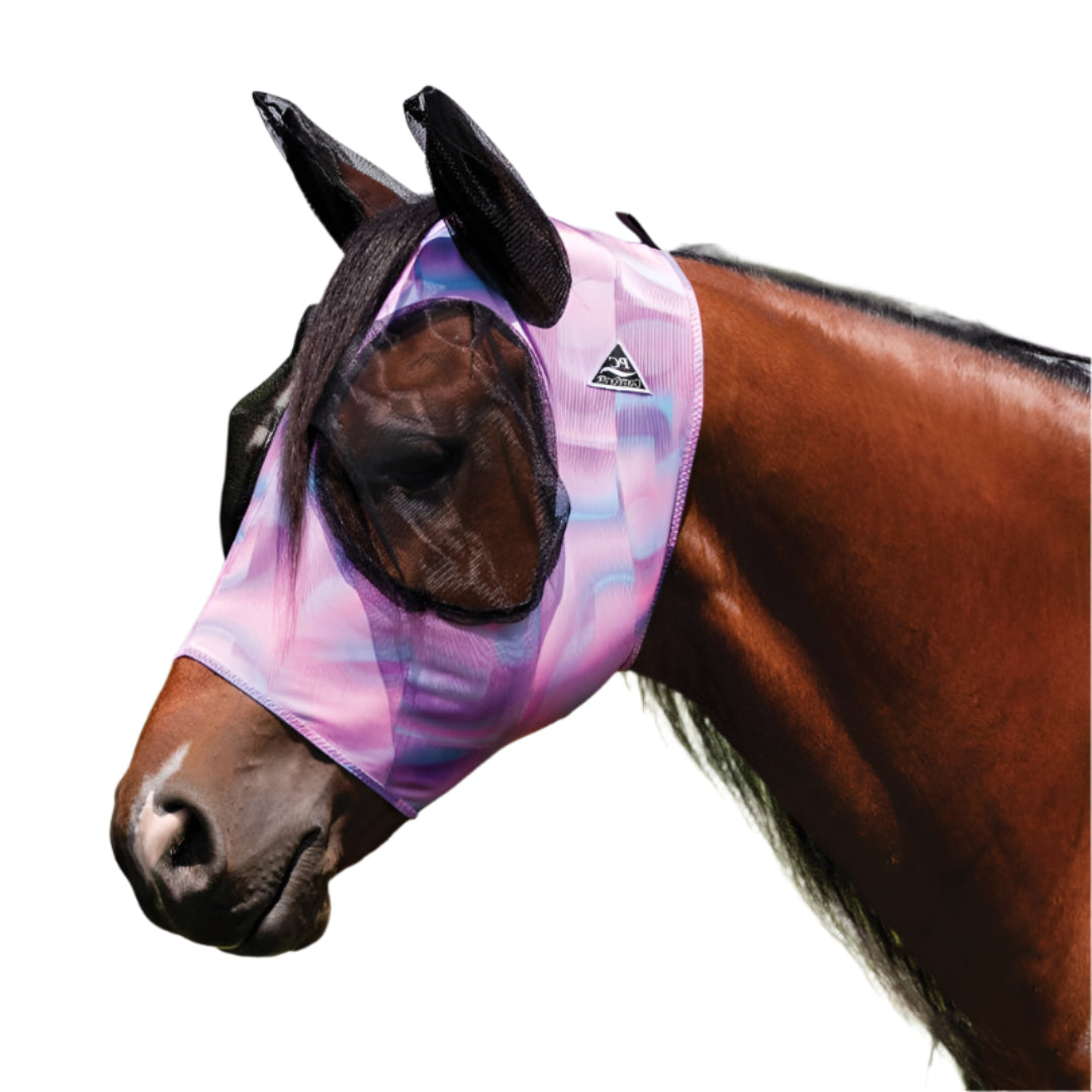 Masque anti-mouches ajusté imprimé pour cheval Professional's Choice