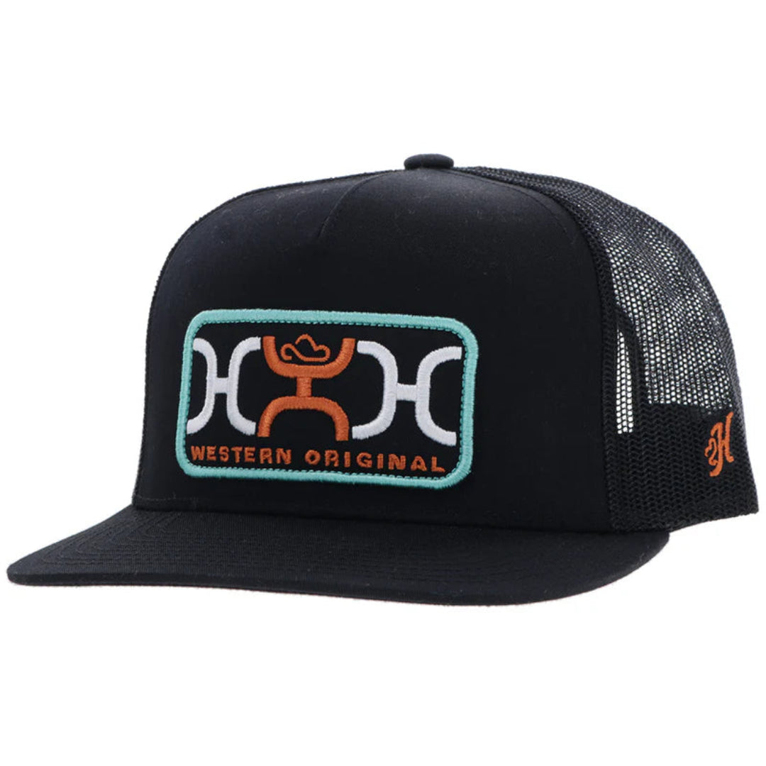 Casquette Hooey Brands pour hommes avec écusson rectangulaire Loop