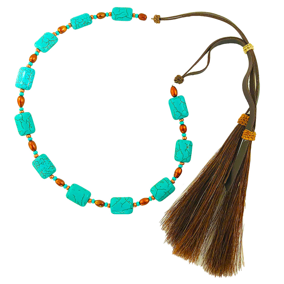 Bijoux de collection Cowboy, Perles, Turquoise, Bandeau de chapeau