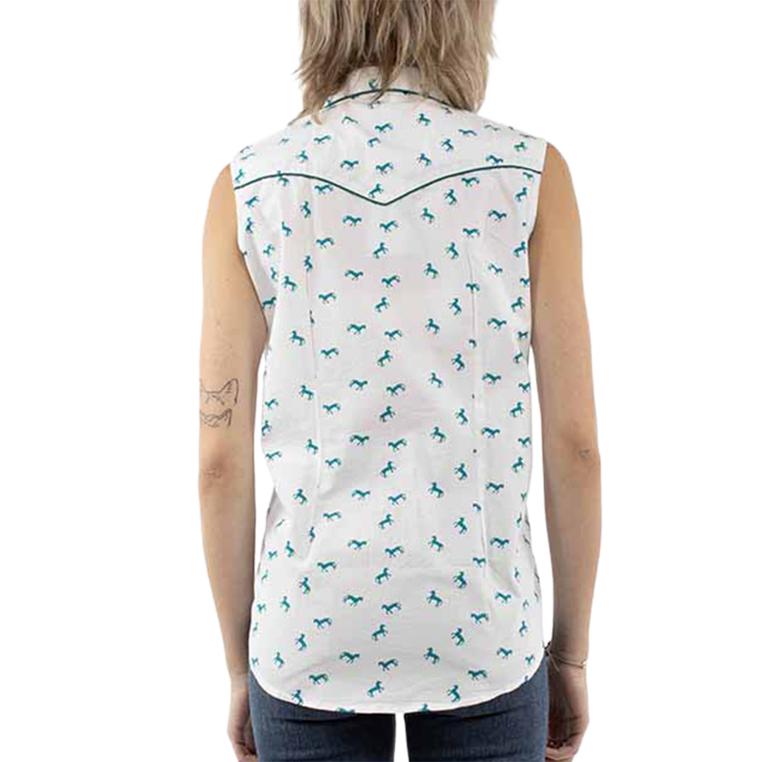 Chemise à franges et à boutons-pression pour femme Scully Rodéo
