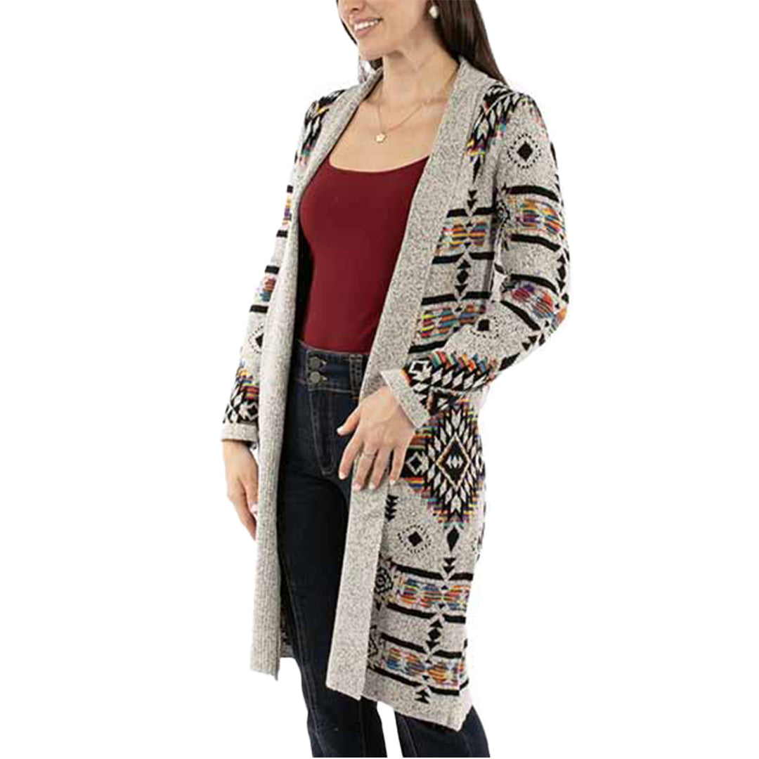 Gilet long style duster Scully pour femme