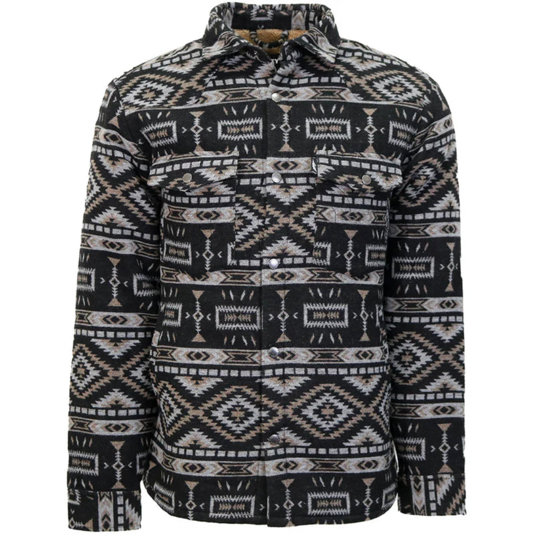 Veste chemise aztèque « Durango Shacket » Hooey pour hommes