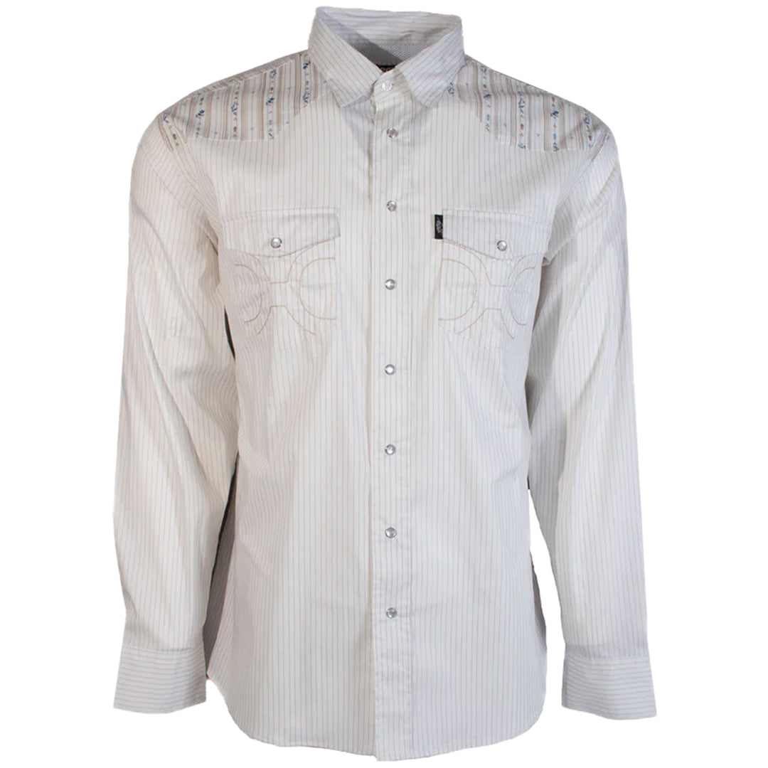Chemise à manches longues à boutons-pression pour homme Dos Sol Hooey Brands
