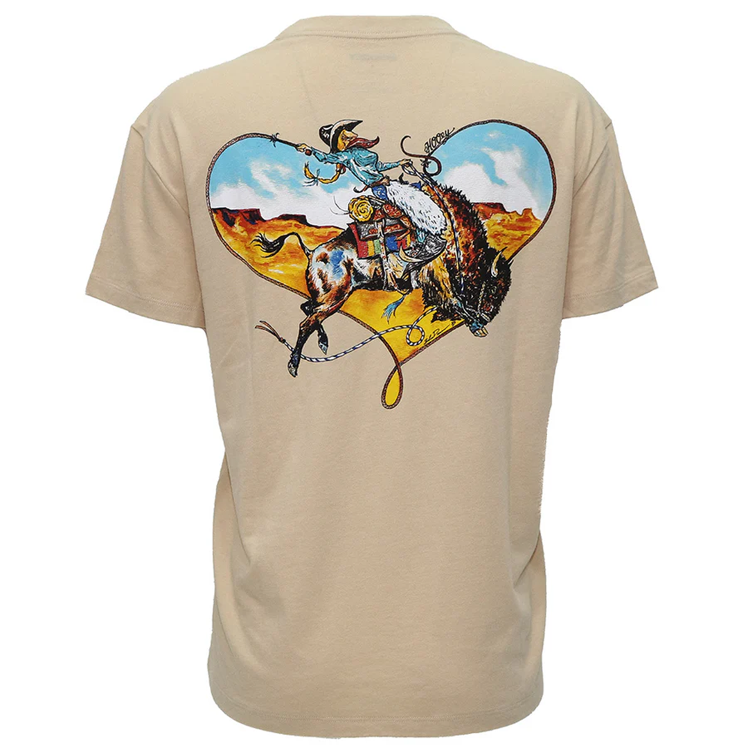 Hooey Brands Women's Buffalo Heart T-shirt