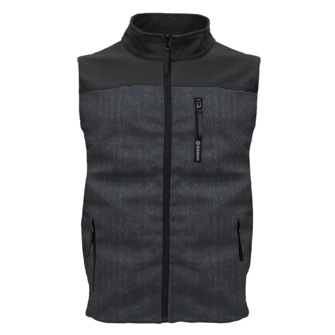 Hooey Men's "Jackson" Softshell Zip Vest