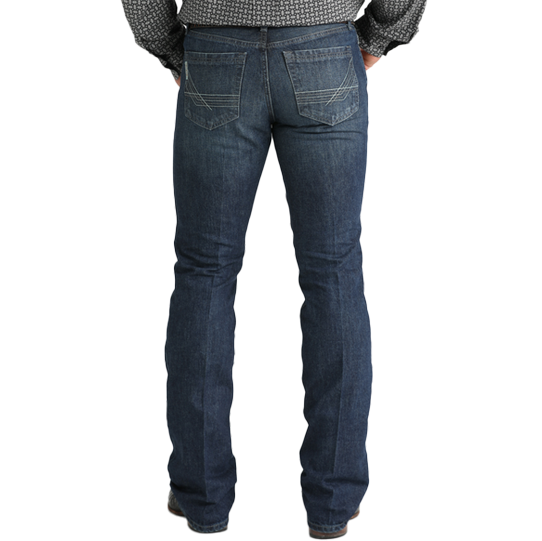 Jean bootcut slim pour homme Cinch IAN
