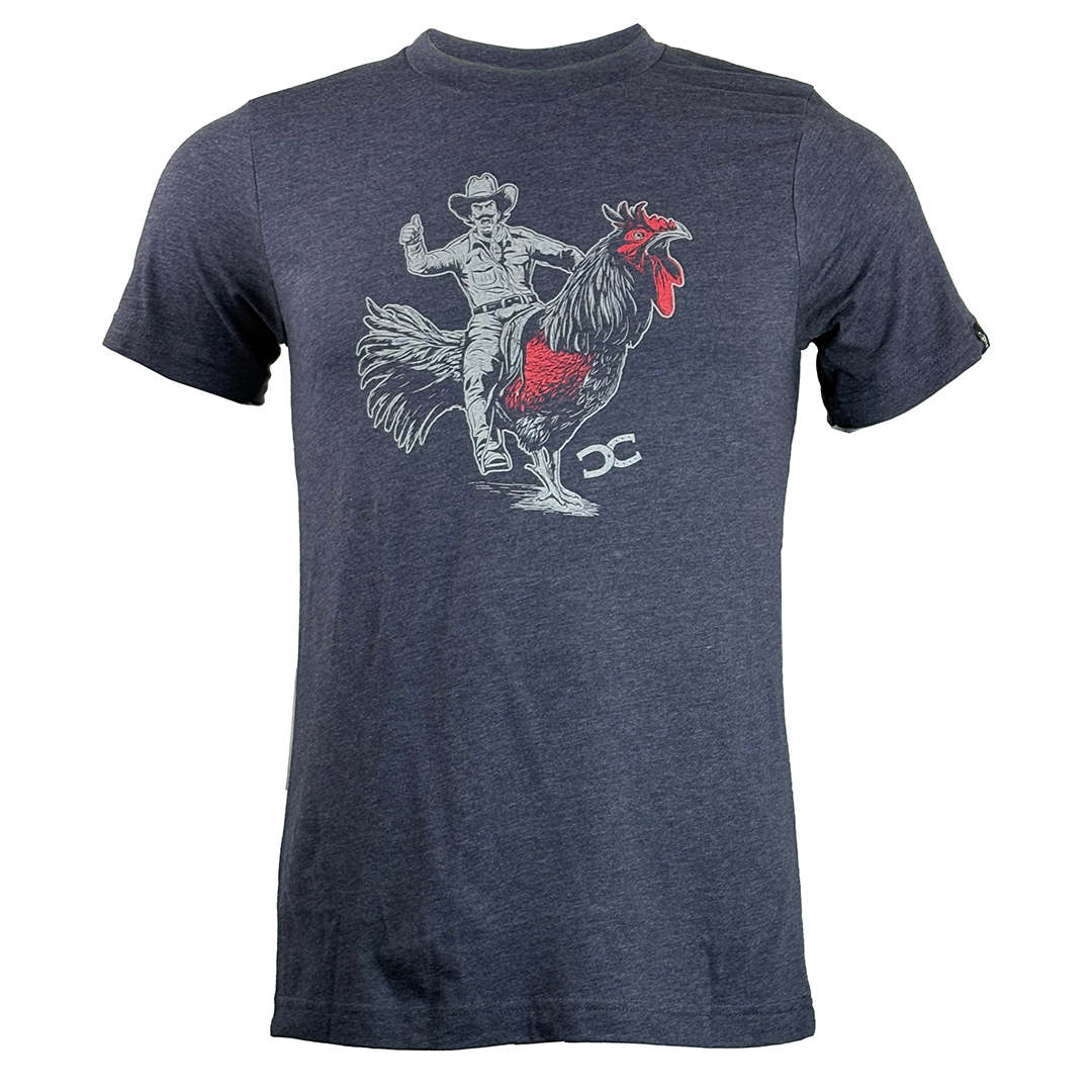 Cowboy Cool Unisex Rooster Jeff T-Shirt