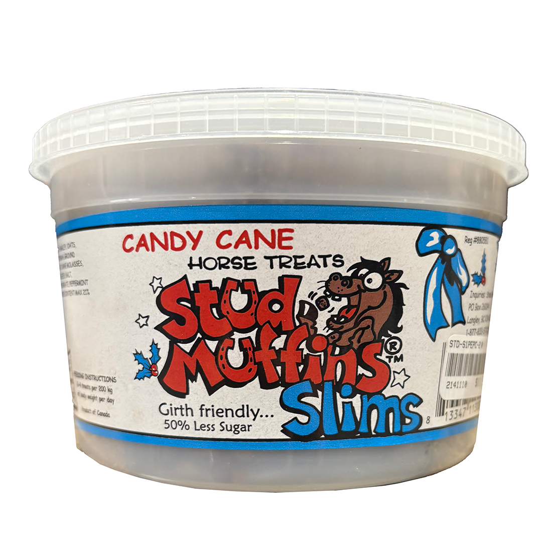Stud Muffins Candy Cane Horse Treats
