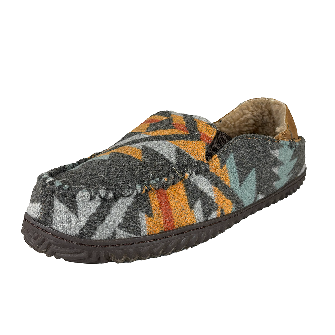 Twister Men's Aztec Print Moccasin