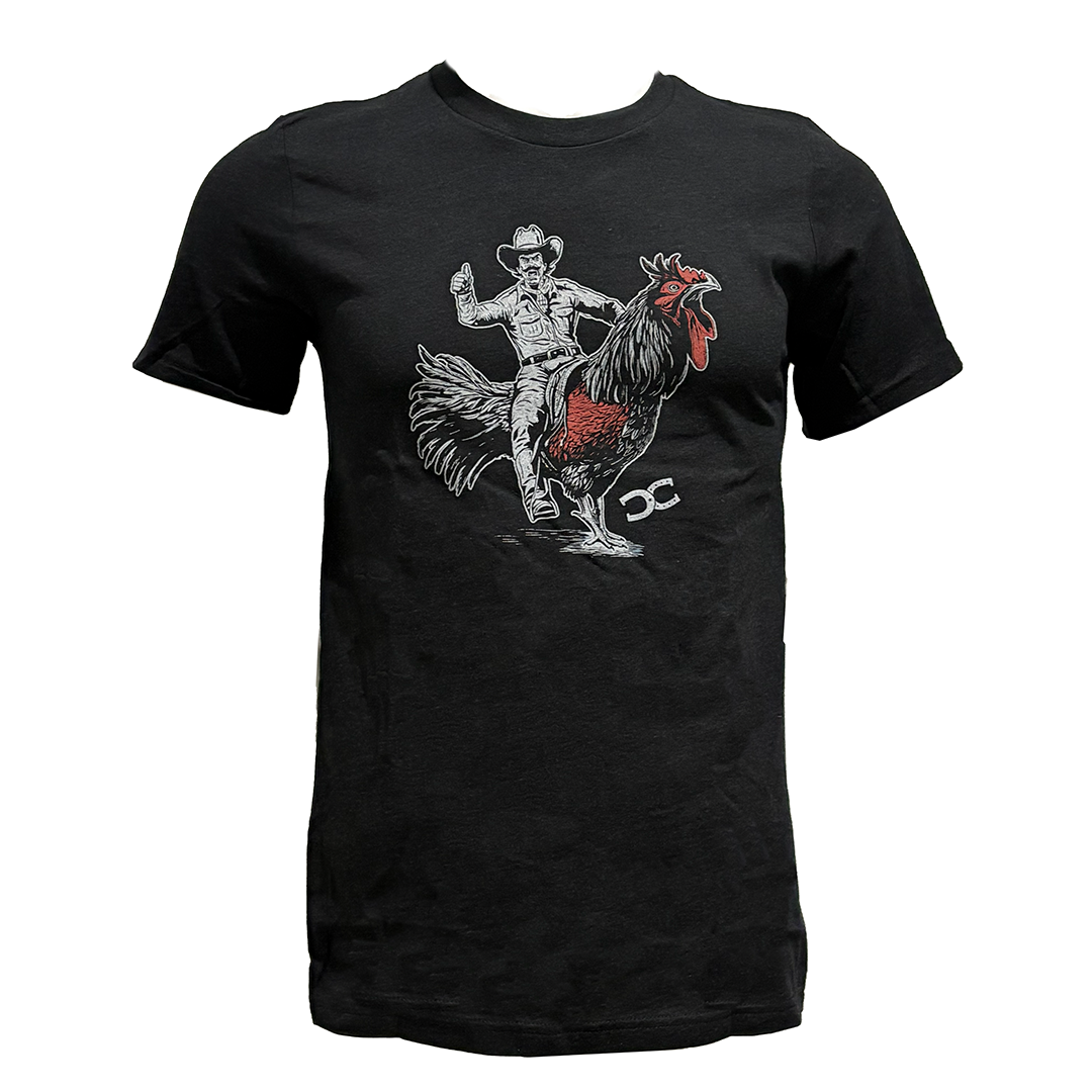 Cowboy Cool Unisex Rooster Jeff T-Shirt