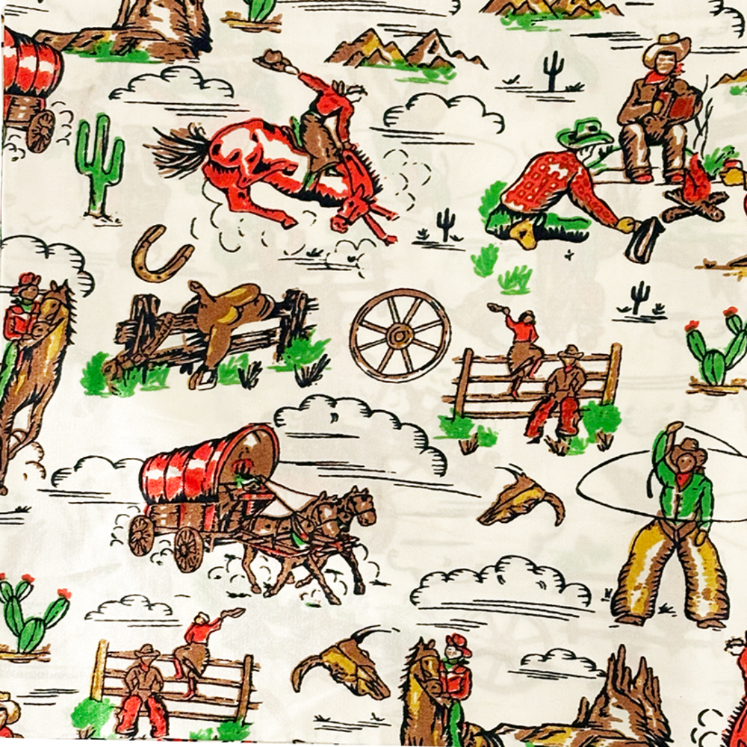 M&F Western Products Retro Ranch Wild Rag Scarf