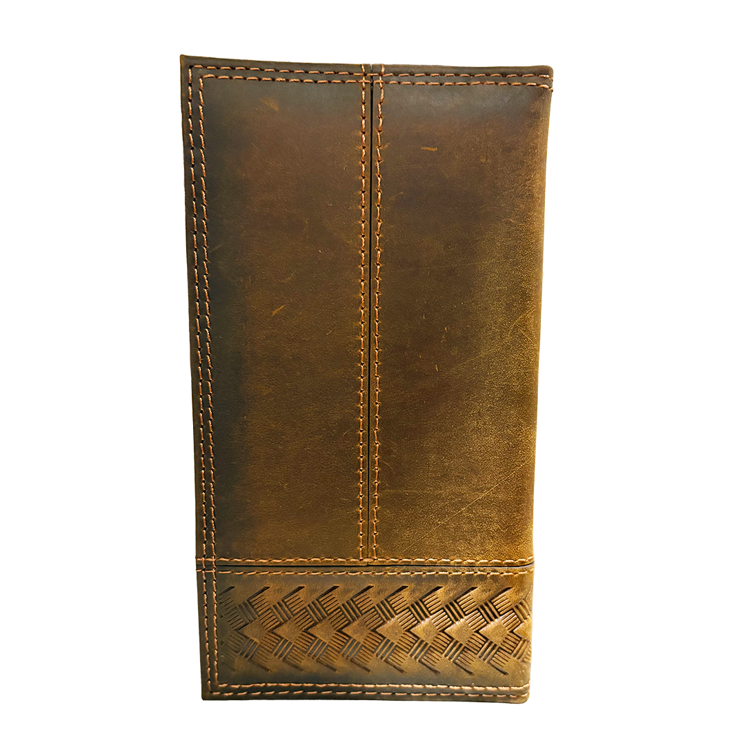 Justin Men's Oiled Leather Rodeo Wallet