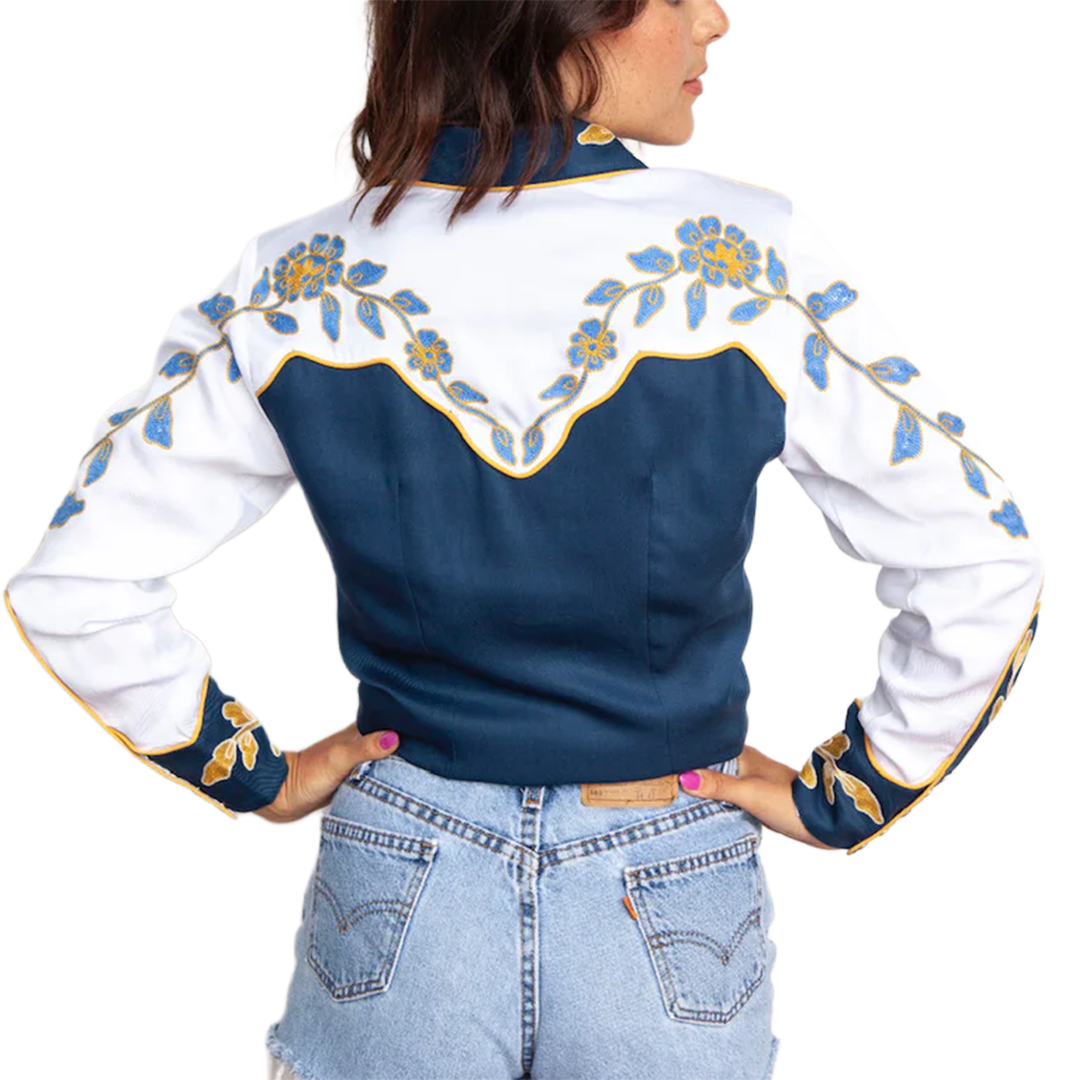 Chemise à manches longues boutonnée à motif écossais Wrangler Rétro Premium pour homme