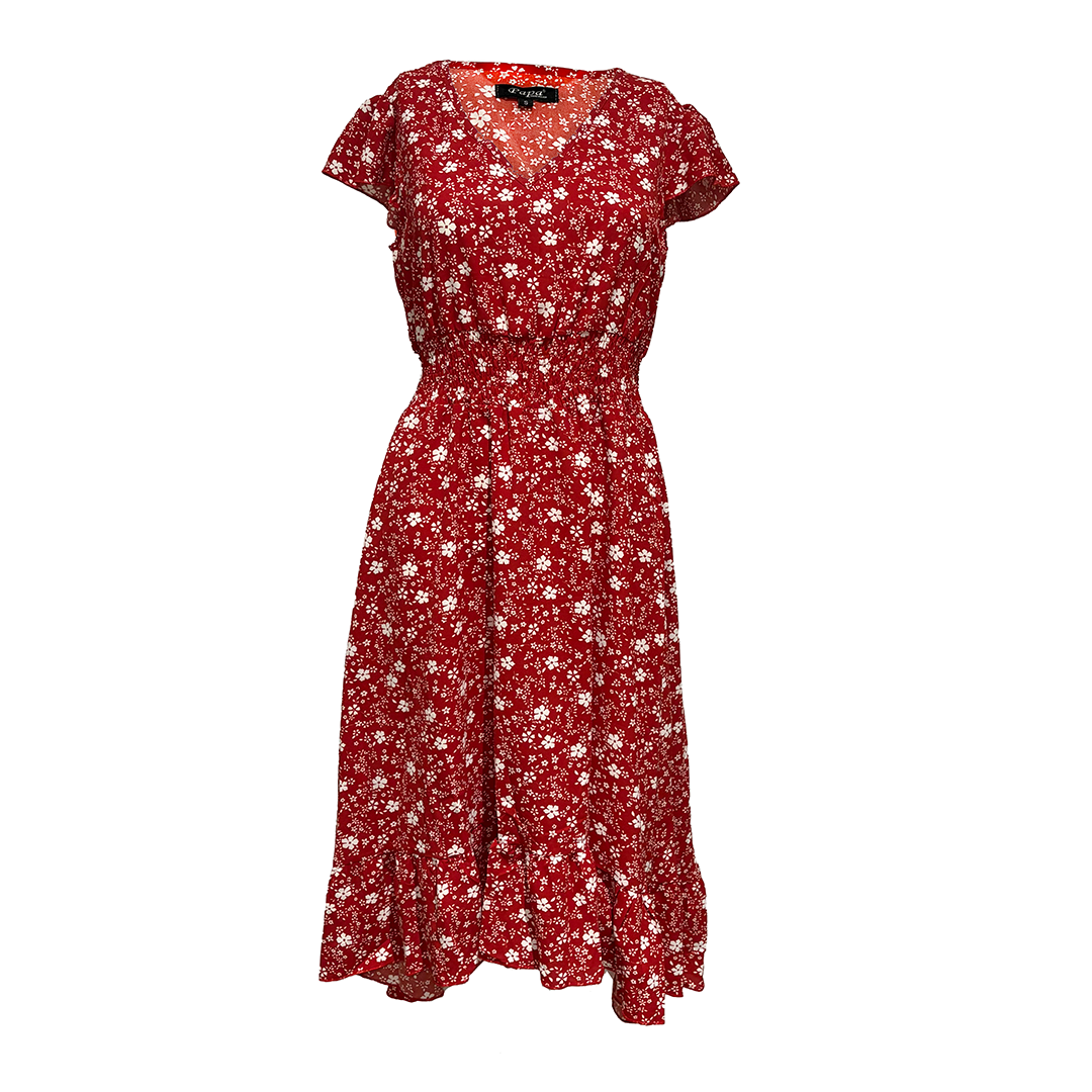 Papa Fashion Women's Floral Dress