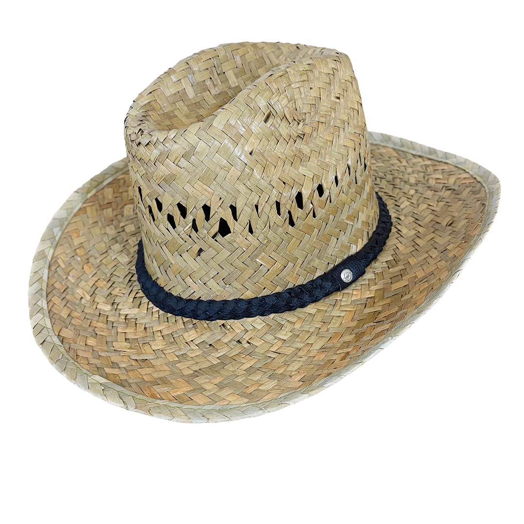 Gold Coast Western Straw Cowboy Hat