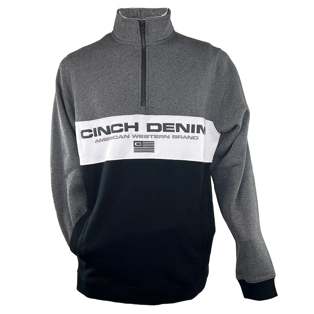 Cinch Men's 1/4 Zip American Western Pullover