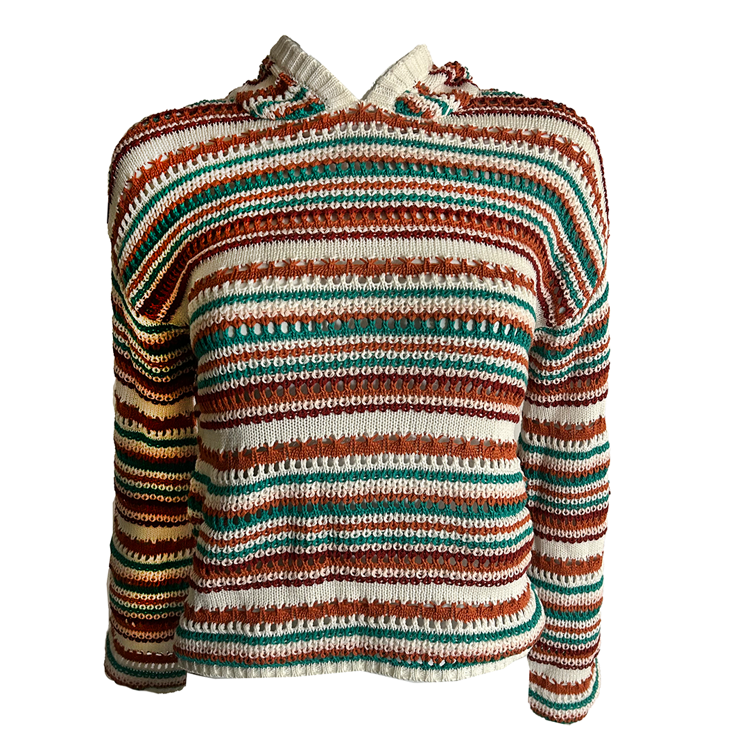 Rock & Roll Denim Women's Baja Stripe Sweater