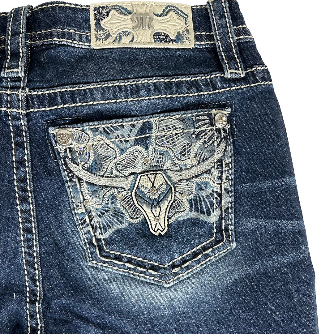 Miss Me Women's Steer Head Bootcut Jeans
