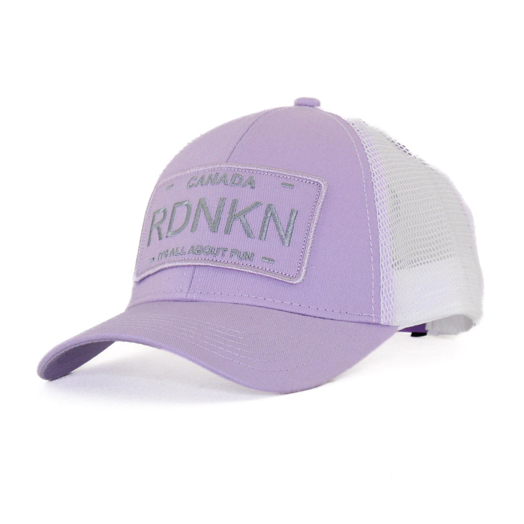 Casquette Rdnkn pour femmes Canada RDNKN à fermeture snapback et queue de cheval haute