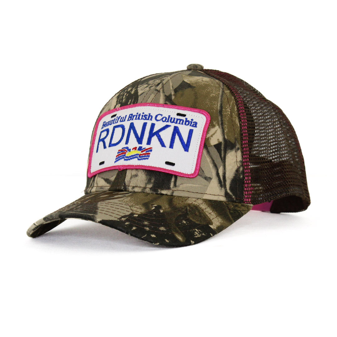 Casquette RDNKN Snap Back pour femme avec queue de cheval haute de Colombie-Britannique