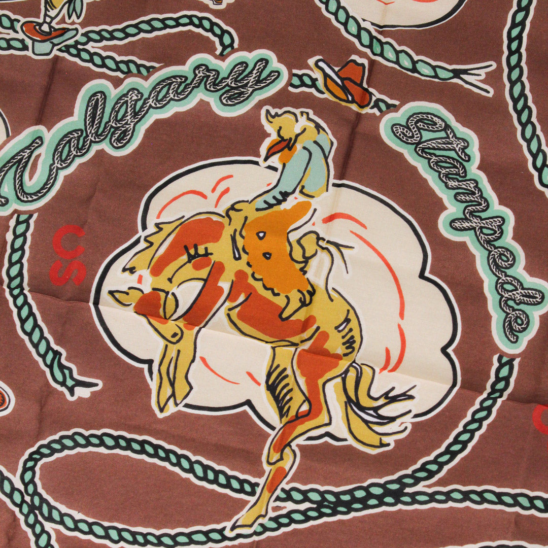 Calgary Stampede Xoxo Retro Roping Wild Rag