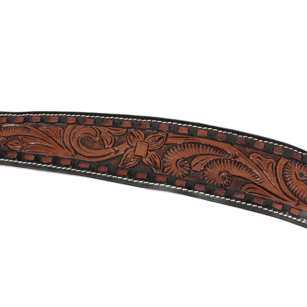 Plastron sculpté Fleur True North Trading