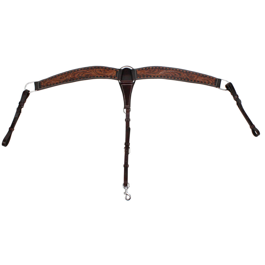 Plastron sculpté Fleur True North Trading